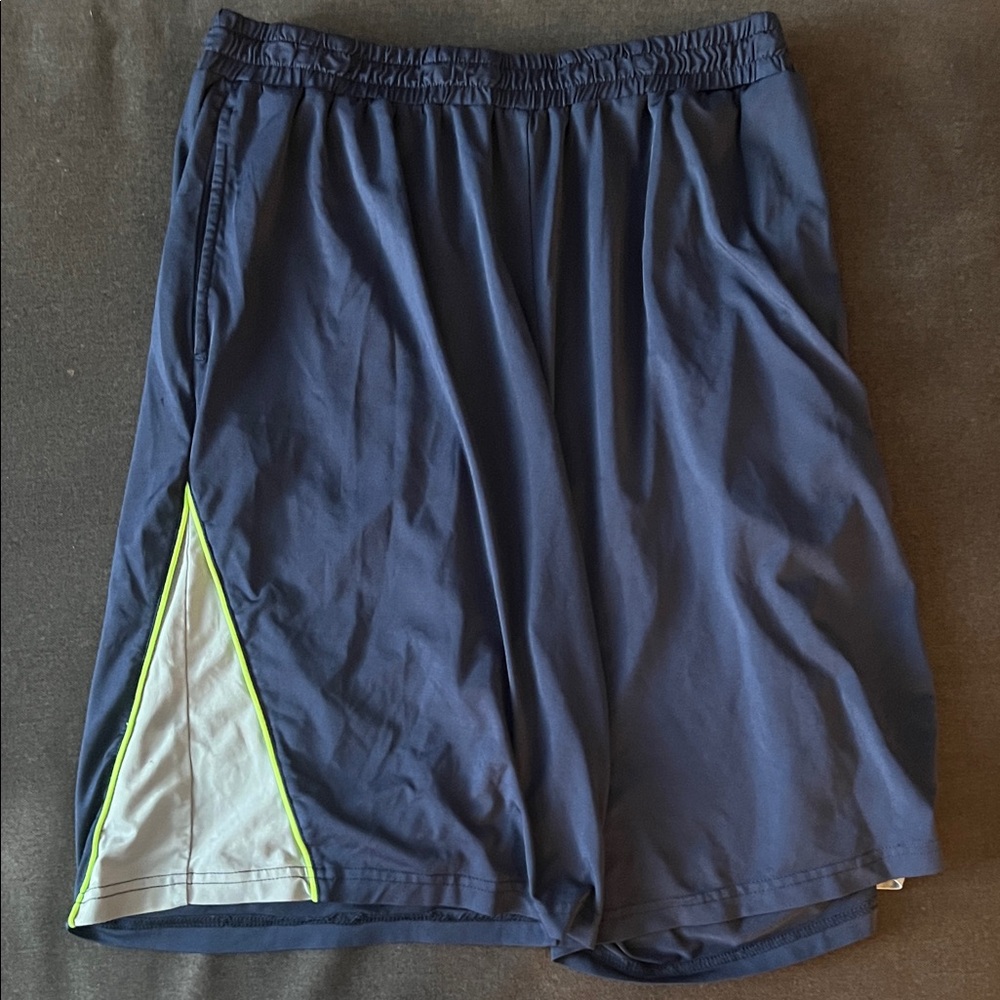 Men's Navy Athletic Shorts
